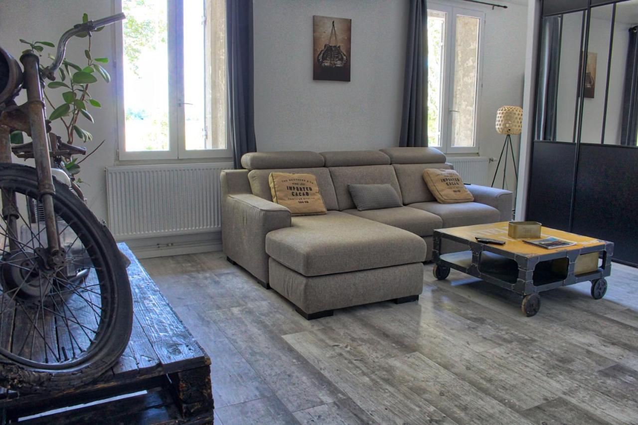 The Loft Factory 4 Chambres Vue Garonne + Jardin لورْمو المظهر الخارجي الصورة